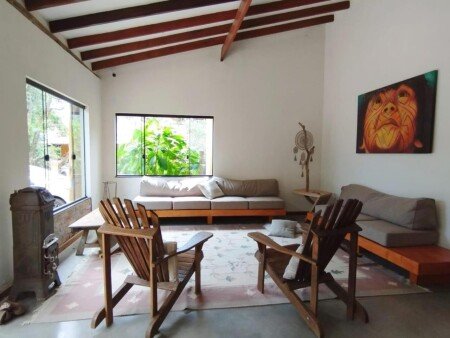 Apartamento 1 convidado, com jardim