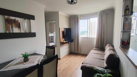 Apartamento 2 quartos, com ginásio
