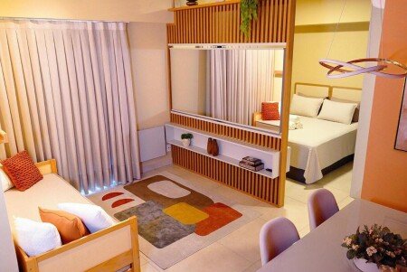 Apartamento 1 quarto, com piscina