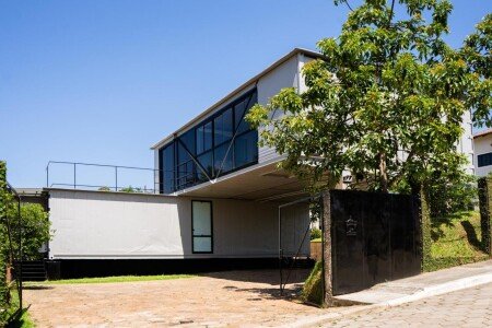 Casa 1 quarto, com jardim