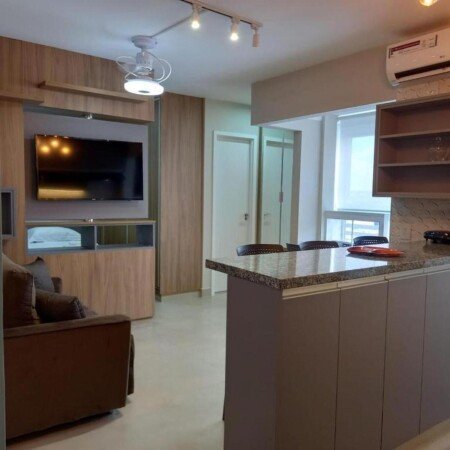 Apartamento 1 quarto, com piscina