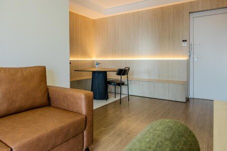 Apartamento 1 quarto, com piscina