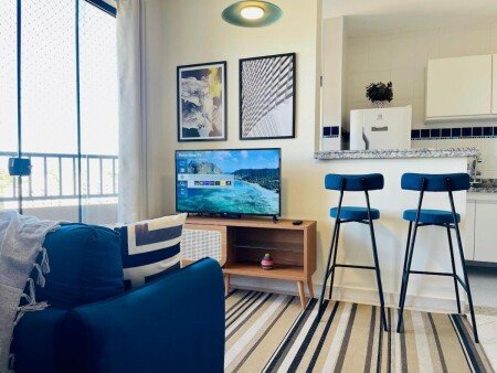 Apartamento 1 quarto, com piscina