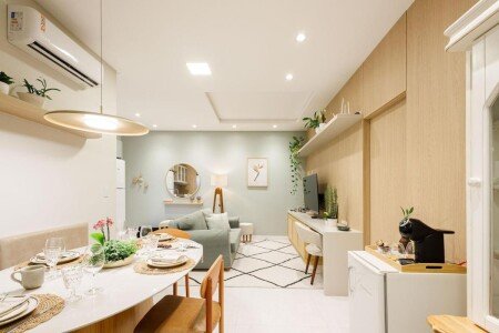 Apartamento 2 quartos, com ar condicionado