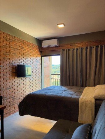 Apartamento 1 quarto, com jardim