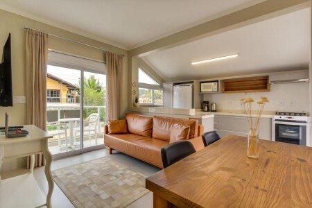 Apartamento 1 convidado, com ar condicionado