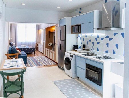 Apartamento 1 quarto, com ar condicionado