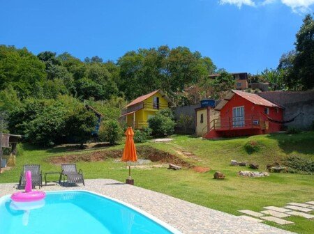 Chalé 2 convidados, com piscina