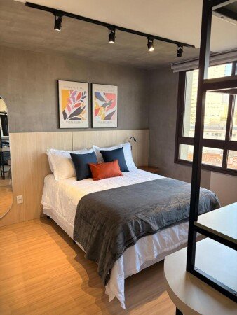 Apartamento 1 quarto, com ar condicionado