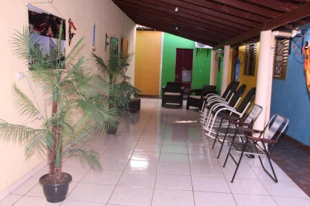 Pousada da juventude 4 convidados, com jardim
