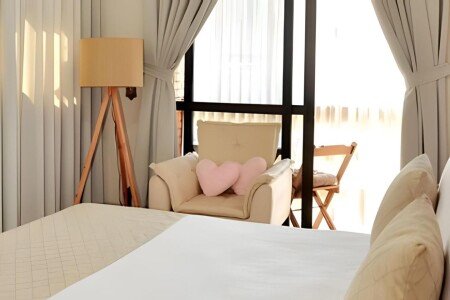 Pousada da juventude 1 convidado, com jardim