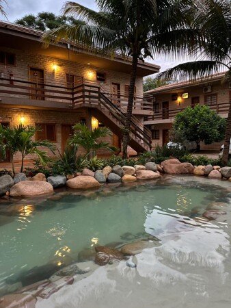 Pousada da juventude 1 convidado, com piscina