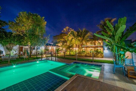 Pousada da juventude 1 convidado, com piscina