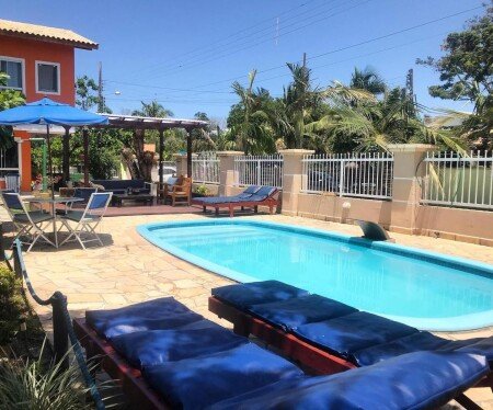 Apartamento 1 convidado, com piscina