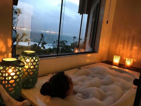 Pousada / Bed and breakfast 1 convidado, com jardim