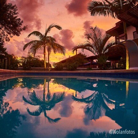 Apartamento 1 convidado, com piscina