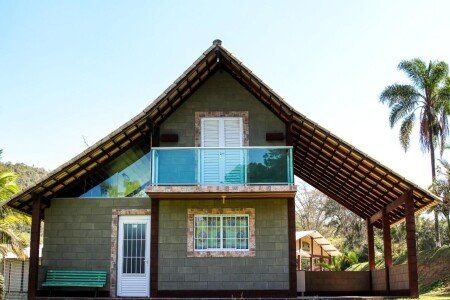 Chalé 1 convidado, com piscina