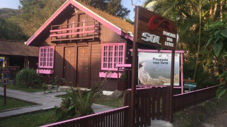 Pousada da juventude 1 convidado, com jardim