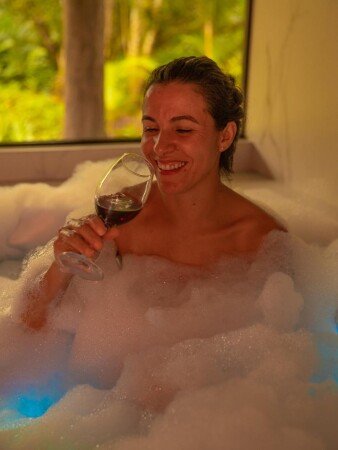 Chalé 1 quarto, com jacuzzi