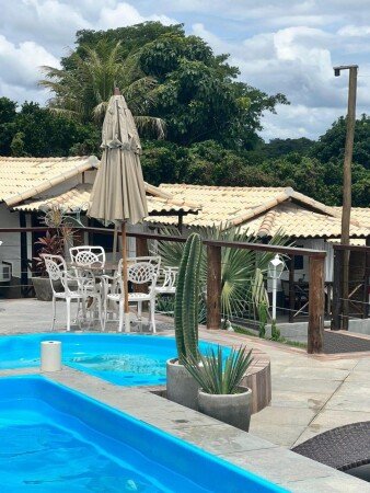 Apartamento 1 convidado, com piscina