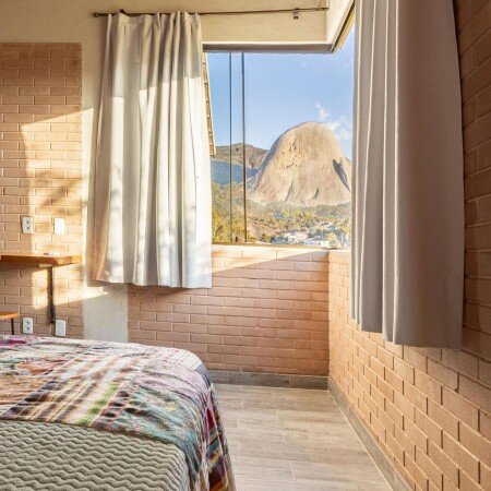 Apartamento 1 convidado, com jardim