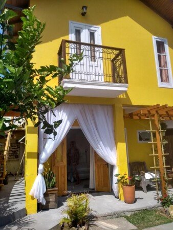 Apartamento 3 convidados, com jardim