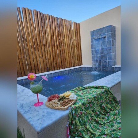 Apartamento 1 convidado, com piscina