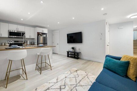 Appartement 1 chambre, avec jardin