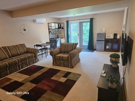Appartement 1 chambre, avec jardin