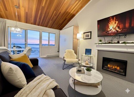 Apartment 1 bedroom, with garden