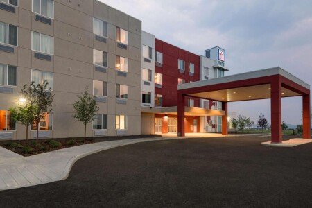 Hotel with pool