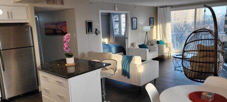 Apartment 2 bedrooms, with gym
