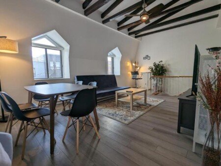 Apartment 2 bedrooms, with gym