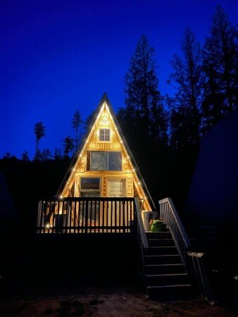 Chalet 1 bedroom, with garden