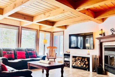 Chalet 3 bedrooms, with jacuzzi