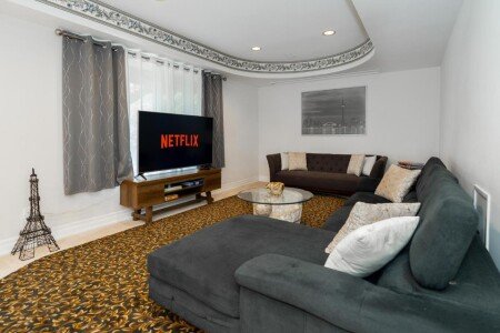 Apartment 3 bedrooms, with garden