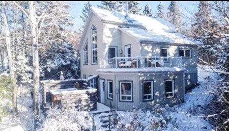 Chalet 3 bedrooms, with jacuzzi