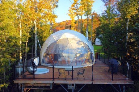 Chalet 8 voyageurs, avec jacuzzi