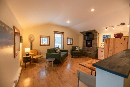 Apartment 1 bedroom, with garden