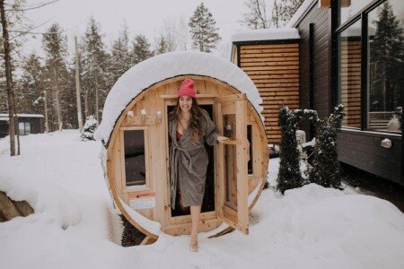 Chalet 2 chambres, avec jardin