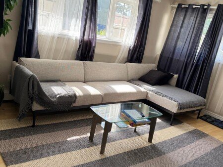 Appartement 2 chambres, avec jardin