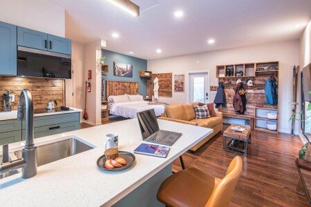 Appartement 1 chambre, avec jardin