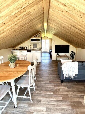 Appartement 1 chambre, avec jardin