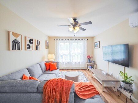 Villa 3 chambres, avec jardin