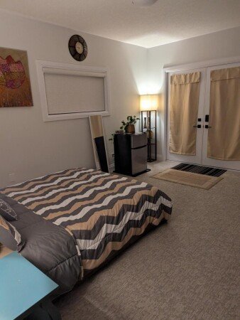 Apartment 1 bedroom, with garden