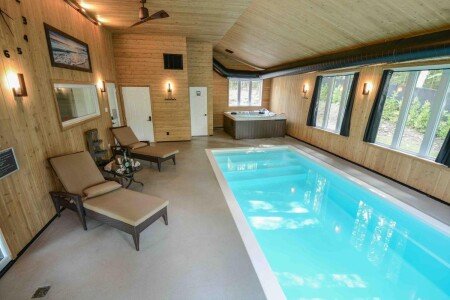 Chalet 16 voyageurs, avec piscine
