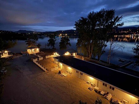 Chalet 42 voyageurs, avec jardin