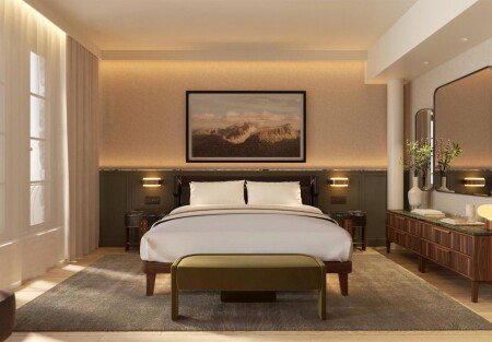 Hotel with gym
