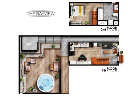 Apartment 1 bedroom, with jacuzzi