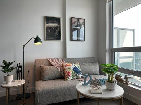 Apartment 4 guests, with gym